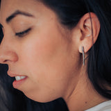 twig earrings: short