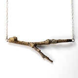 twig necklace