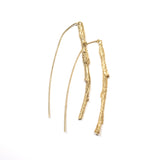 twig earrings: long