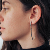 twig earrings: long