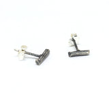 twig earrings : studs
