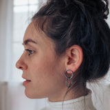 double willow ring earrings