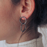 double willow ring earrings