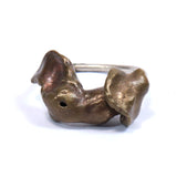 bronze water drop ring 2