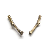 twig earrings : studs