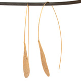 gold vermeil ash seed earrings 2