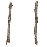 sterling silver willow twig earrings 2