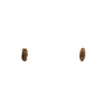 bronze watch chain succulent stud earrings