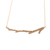 gold vermeil twig necklace 2