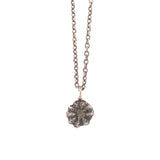 sterling silver pokeweed bud necklace 3