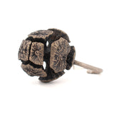 sterling silver redwood cone ring