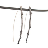 sterling silver long twig earrings 2