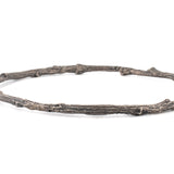 sterling silver twig bangle bracelet 1