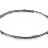 sterling silver twig bangle bracelet 2