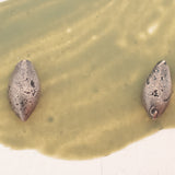 sterling silver succulent petal earring studs 5