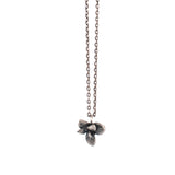 sterling silver floral succulent necklace 1