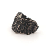 sterling silver open-back bark band 2