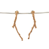 gold vermeil medium twig earrings 2