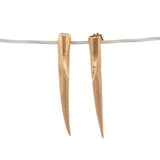 gold vermeil locust thorn earrings 2