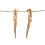 gold vermeil locust thorn earrings 2