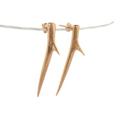 gold vermeil locust thorn earrings 2