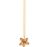 gold vermeil floral succulent necklace 2