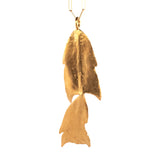 gold vermeil double holiday cactus necklace 2