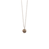 bronze Pokeweed bud necklace 1