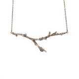 sterling silver twig necklace 1