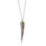 sterling silver haworthia dagger succulent necklace