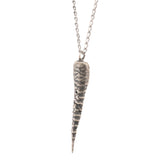 sterling silver haworthia dagger succulent necklace