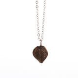 bronze string of hearts necklace 3