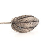 sterling silver peperomia leaf cuff bracelet 2