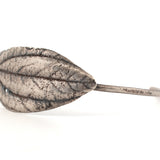 sterling silver peperomia leaf cuff bracelet 2