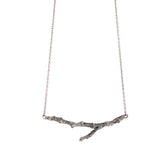 sterling silver twig necklace 4