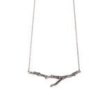 sterling silver twig necklace 4