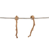 gold vermeil short twig earrings 4