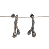 sterling silver maple terminal bud twig earrings 2