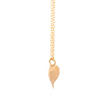 gold vermeil string of hearts necklace 2