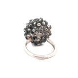 sterling silver kousa dogwood fruit ring 2