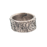 sterling silver bark band 2
