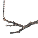 sterling silver twig necklace 1