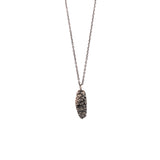 sterling silver white pine necklace 2