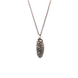 sterling silver white pine necklace 2