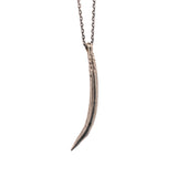 sterling silver large happy bean succulent necklace 2