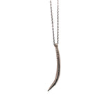 sterling silver large happy bean succulent necklace 2