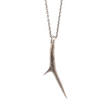 sterling silver locust thorn necklace 1