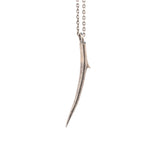 sterling silver locust thorn necklace 2