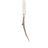sterling silver locust thorn necklace 2