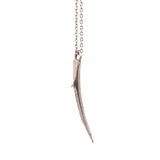 sterling silver locust thorn necklace 2